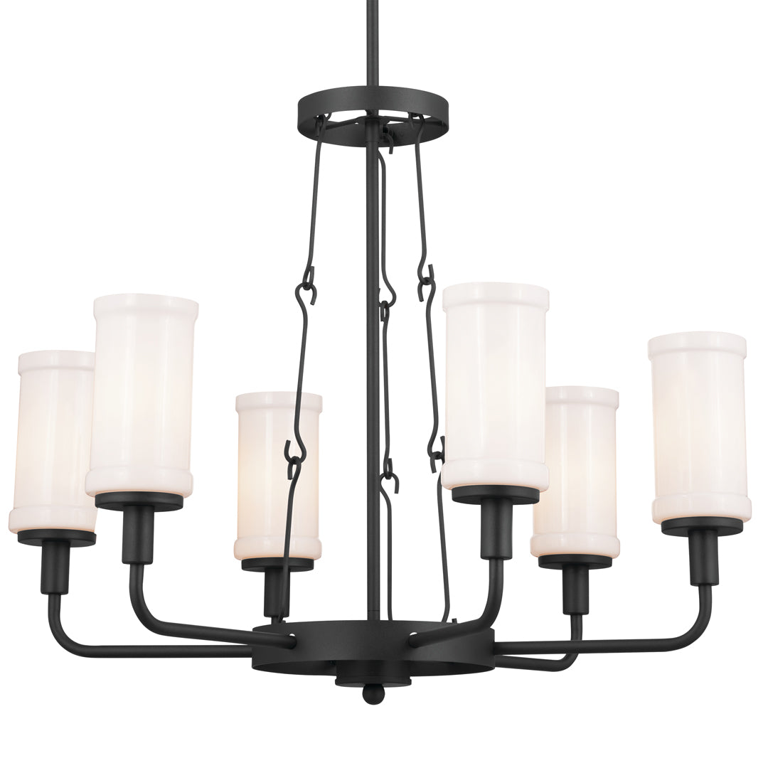 KICHLER, VETIVENE CHANDELIER, LINEAR LIGHT