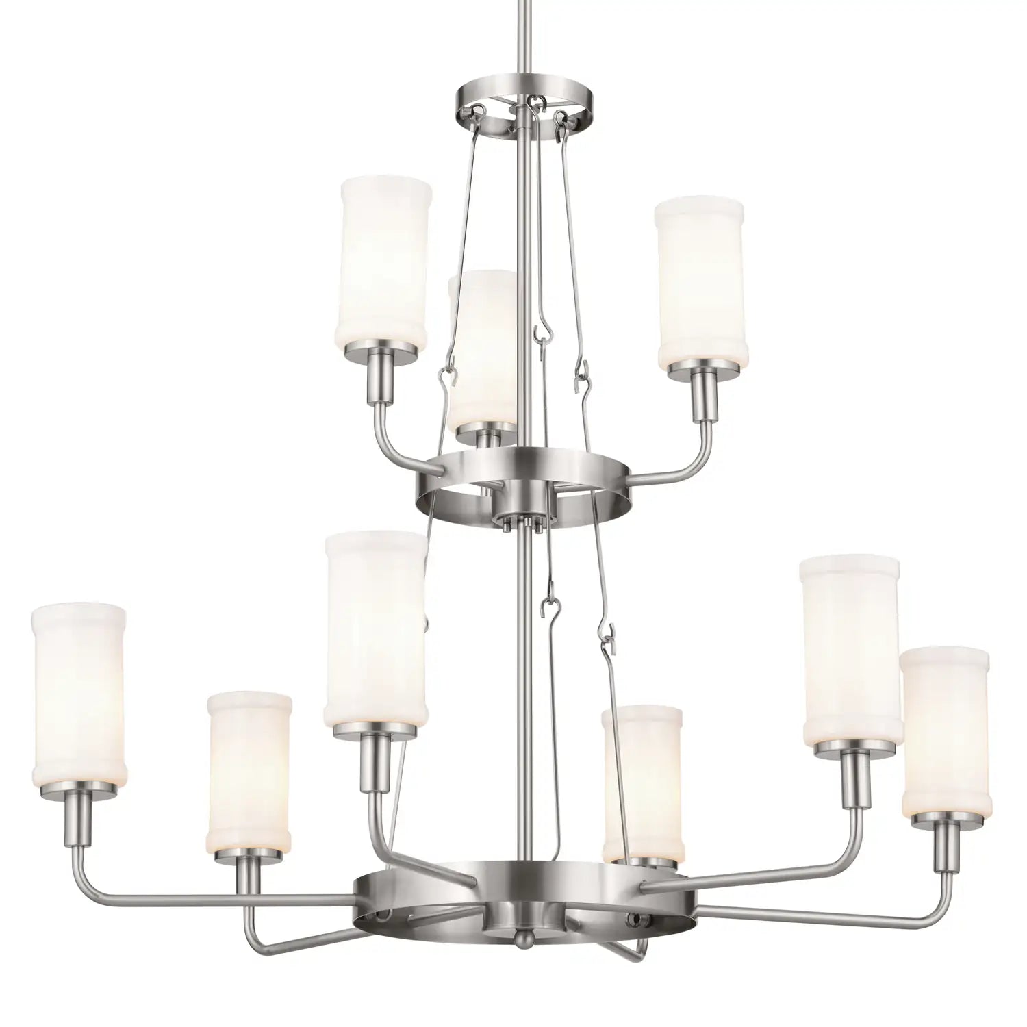 KICHLER, VETIVENE CHANDELIER, LINEAR LIGHT