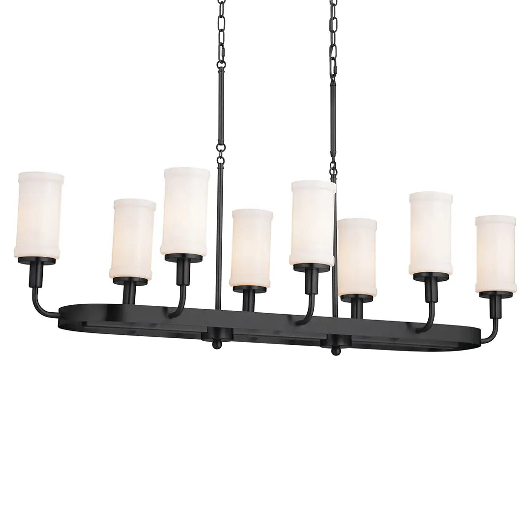 KICHLER, VETIVENE CHANDELIER, LINEAR LIGHT