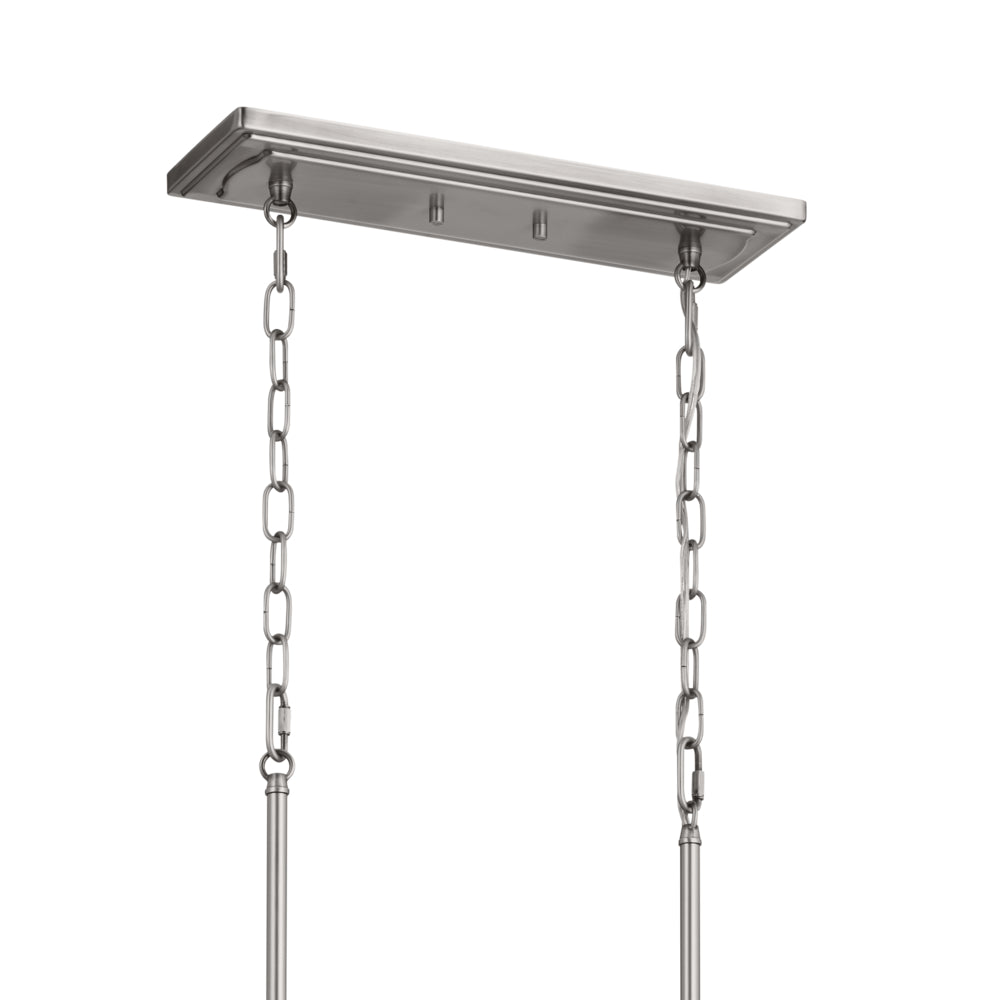 KICHLER, VETIVENE CHANDELIER, LINEAR LIGHT
