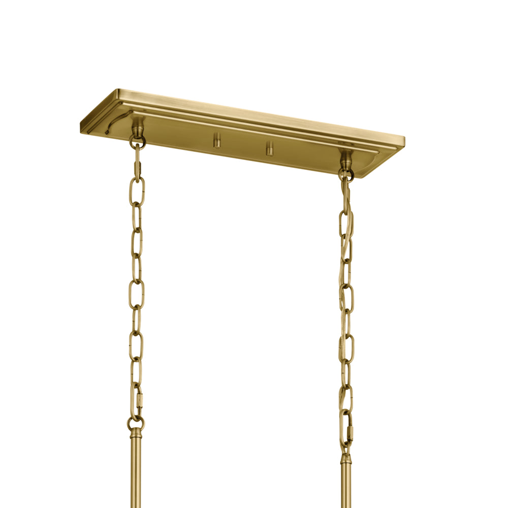 KICHLER, VETIVENE CHANDELIER, LINEAR LIGHT