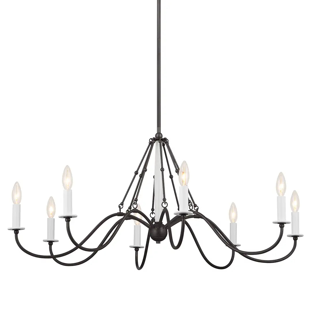 KICHLER, FREESIA CHANDELIER, LINEAR LIGHT