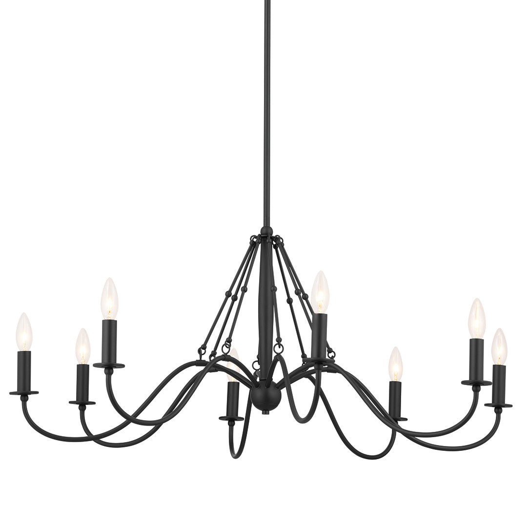 KICHLER, FREESIA CHANDELIER, LINEAR LIGHT