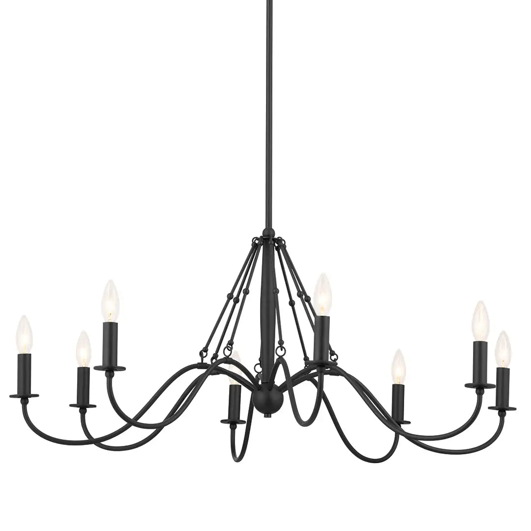 KICHLER, FREESIA CHANDELIER, LINEAR LIGHT