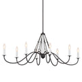 KICHLER, FREESIA CHANDELIER, LINEAR LIGHT