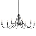 KICHLER, FREESIA CHANDELIER, LINEAR LIGHT