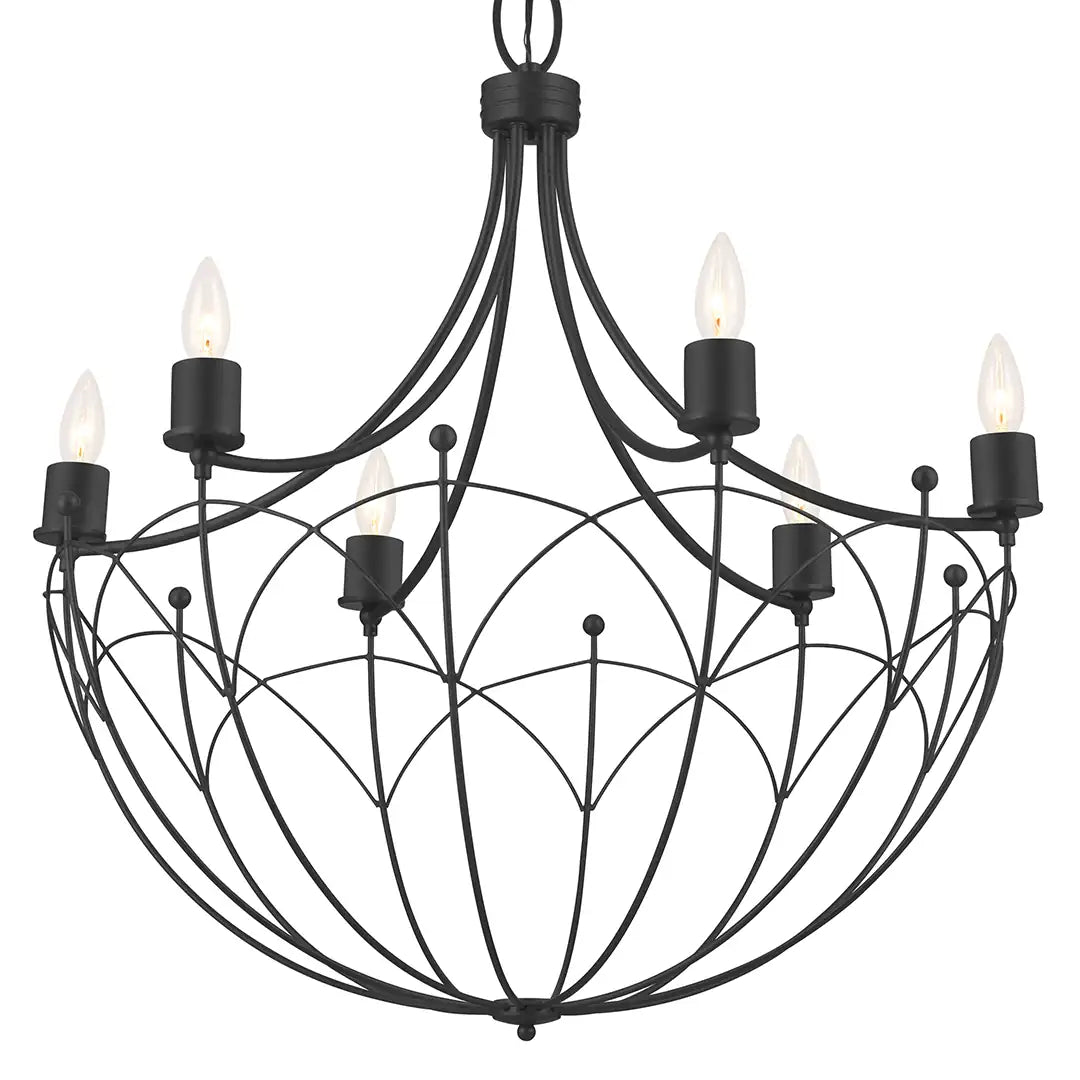 KICHLER, TOPIARY CHANDELIER, CHANDELIER LIGHT