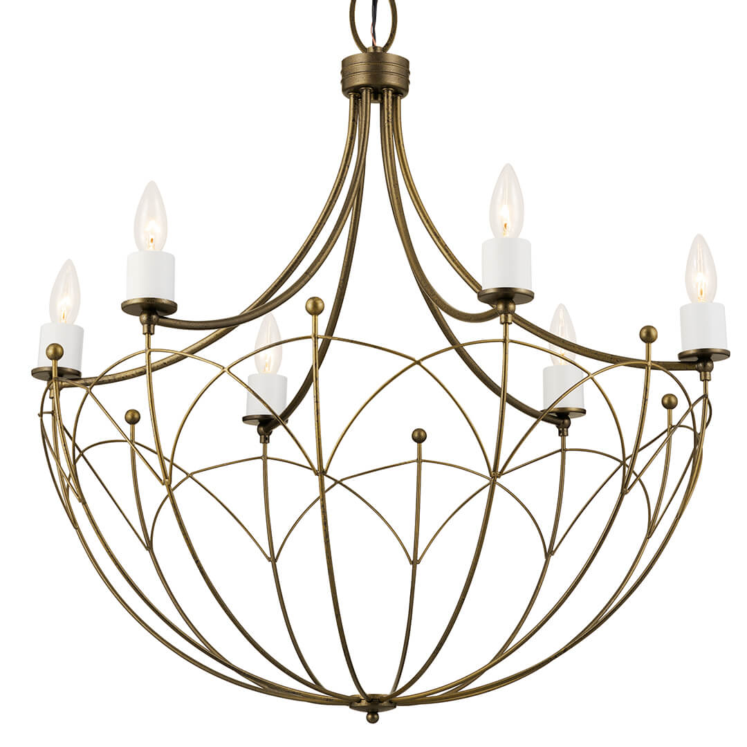 KICHLER, TOPIARY CHANDELIER, CHANDELIER LIGHT