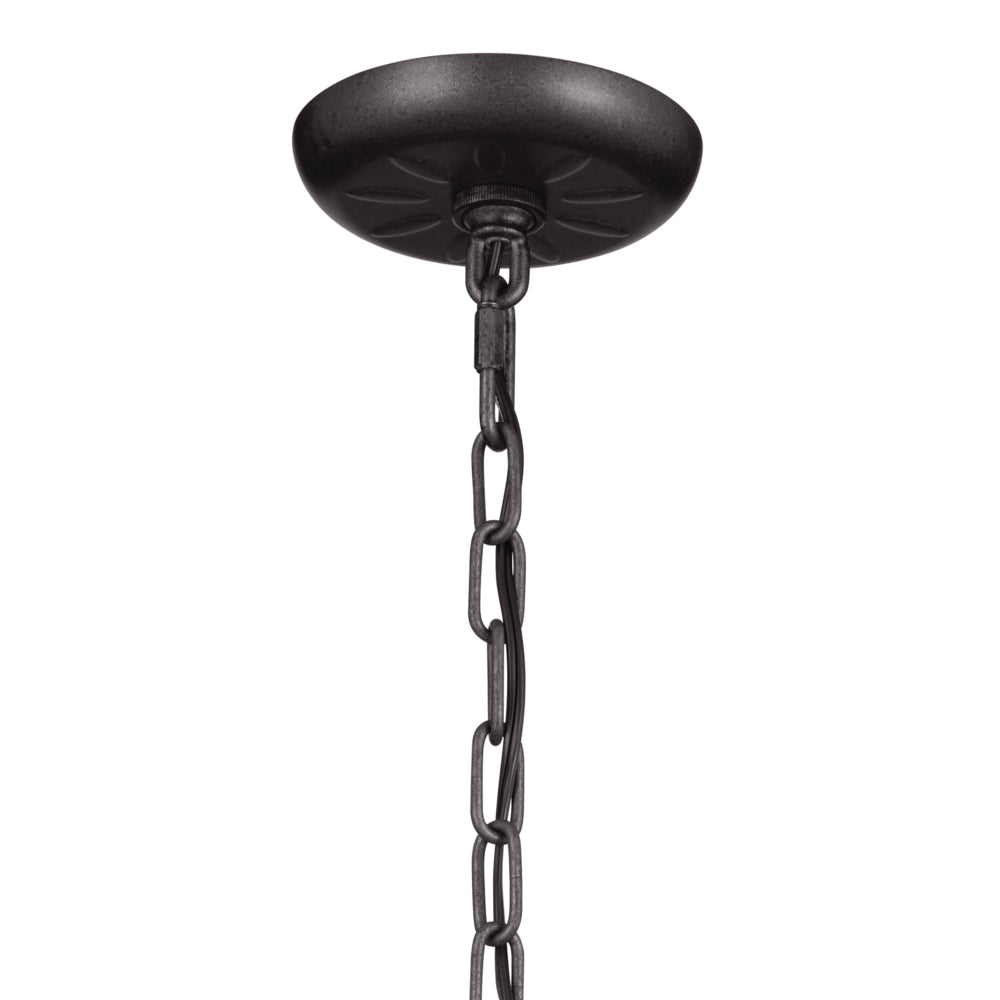 KICHLER, HEDDLE CHANDELIER, LINEAR LIGHT