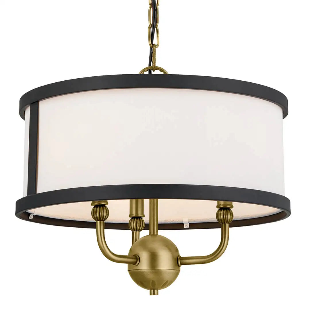 KICHLER, HEDDLE CHANDELIER, LINEAR LIGHT