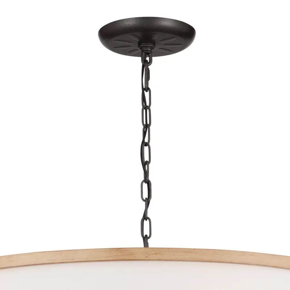 KICHLER, HEDDLE CHANDELIER, LINEAR LIGHT