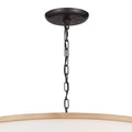 KICHLER, HEDDLE CHANDELIER, LINEAR LIGHT