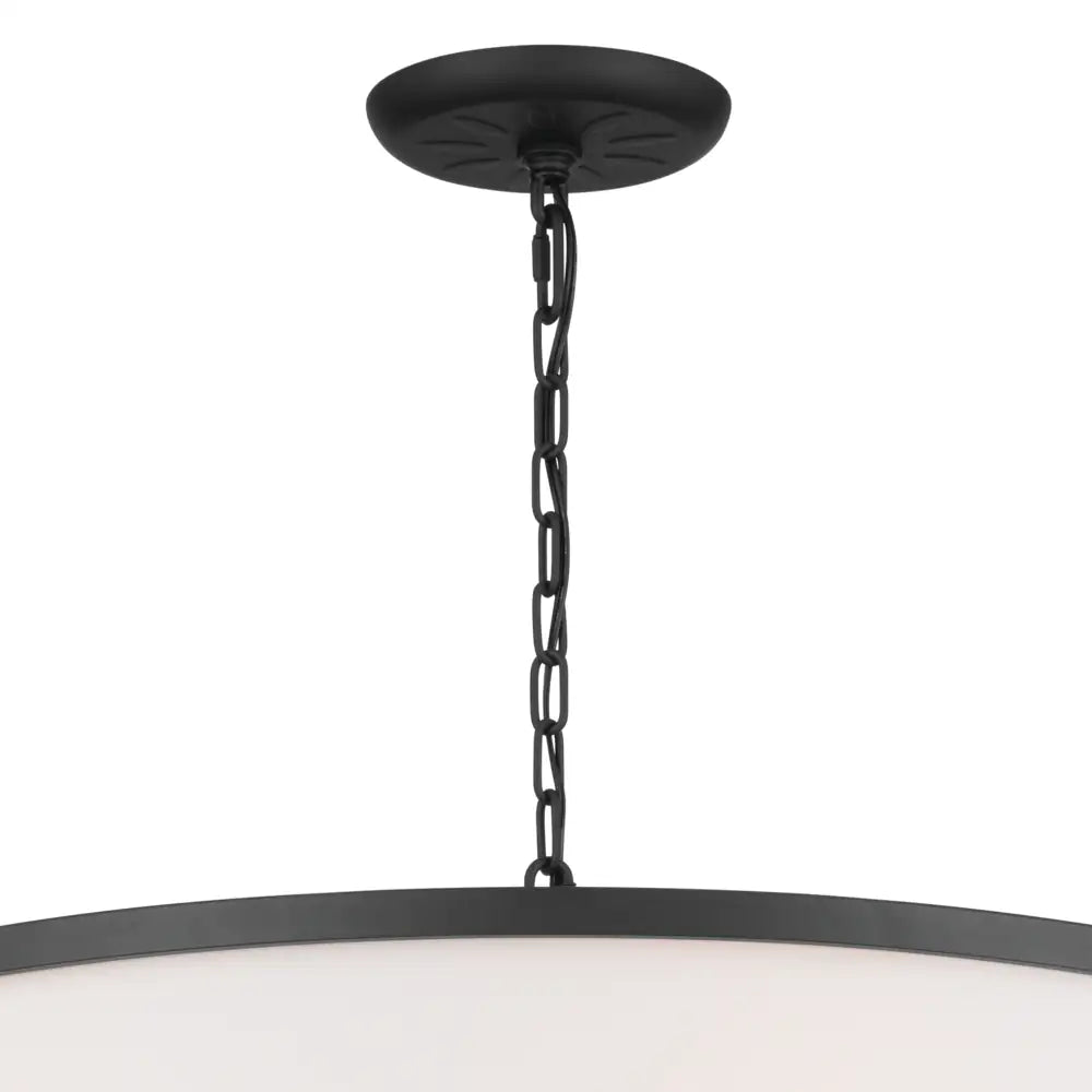 KICHLER, HEDDLE CHANDELIER, LINEAR LIGHT