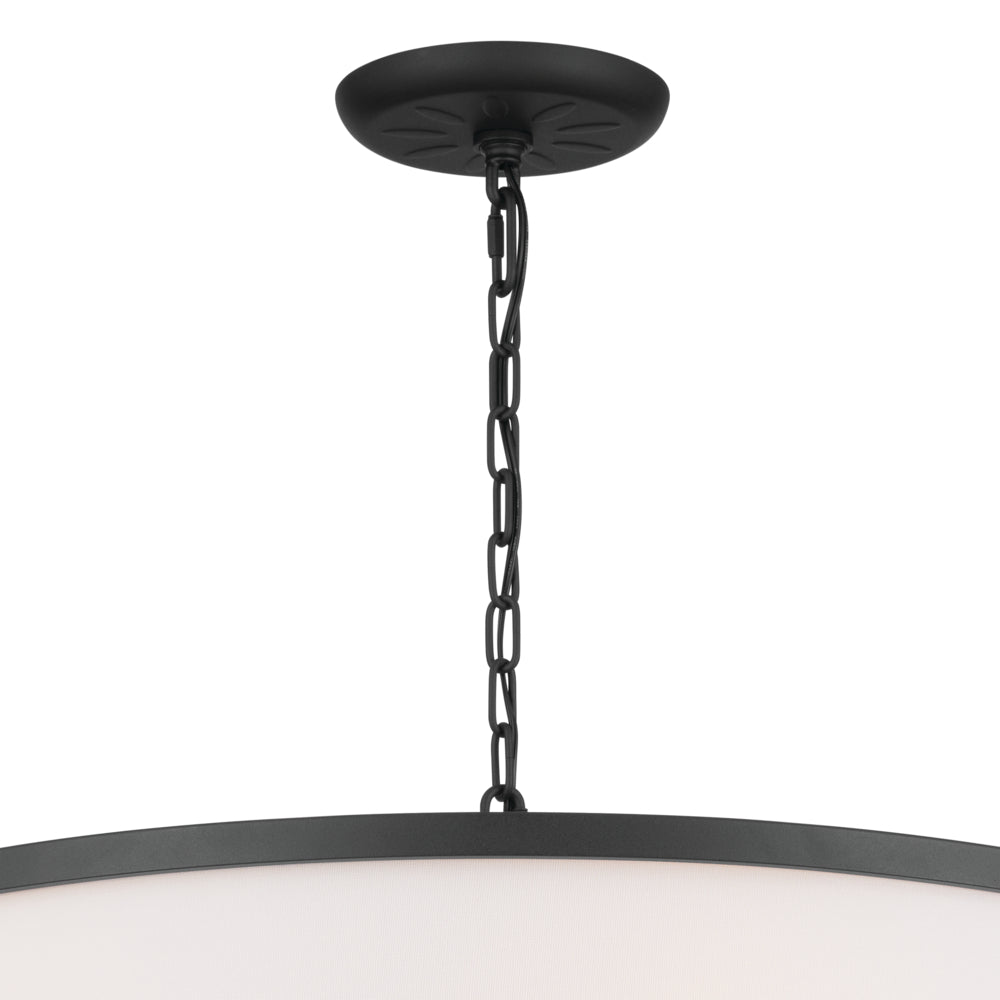 KICHLER, HEDDLE CHANDELIER, LINEAR LIGHT