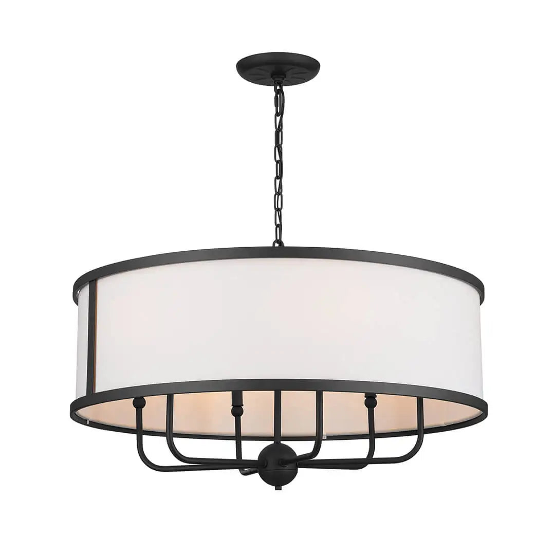 KICHLER, HEDDLE CHANDELIER, LINEAR LIGHT