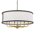 KICHLER, HEDDLE CHANDELIER, LINEAR LIGHT