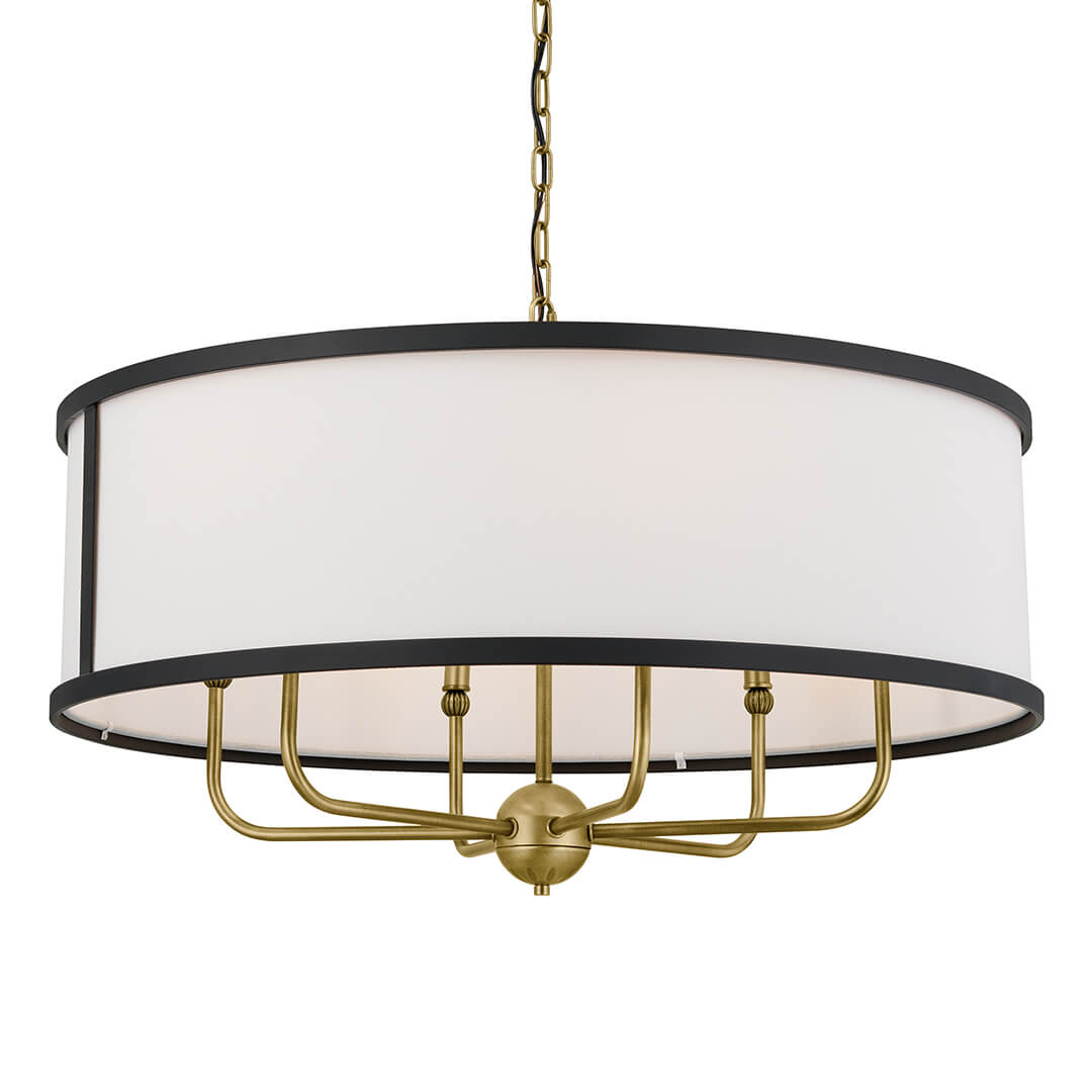 KICHLER, HEDDLE CHANDELIER, LINEAR LIGHT