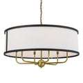 KICHLER, HEDDLE CHANDELIER, LINEAR LIGHT