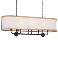 KICHLER, HEDDLE CHANDELIER, LINEAR LIGHT