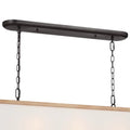 KICHLER, HEDDLE CHANDELIER, LINEAR LIGHT