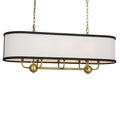 KICHLER, HEDDLE CHANDELIER, LINEAR LIGHT