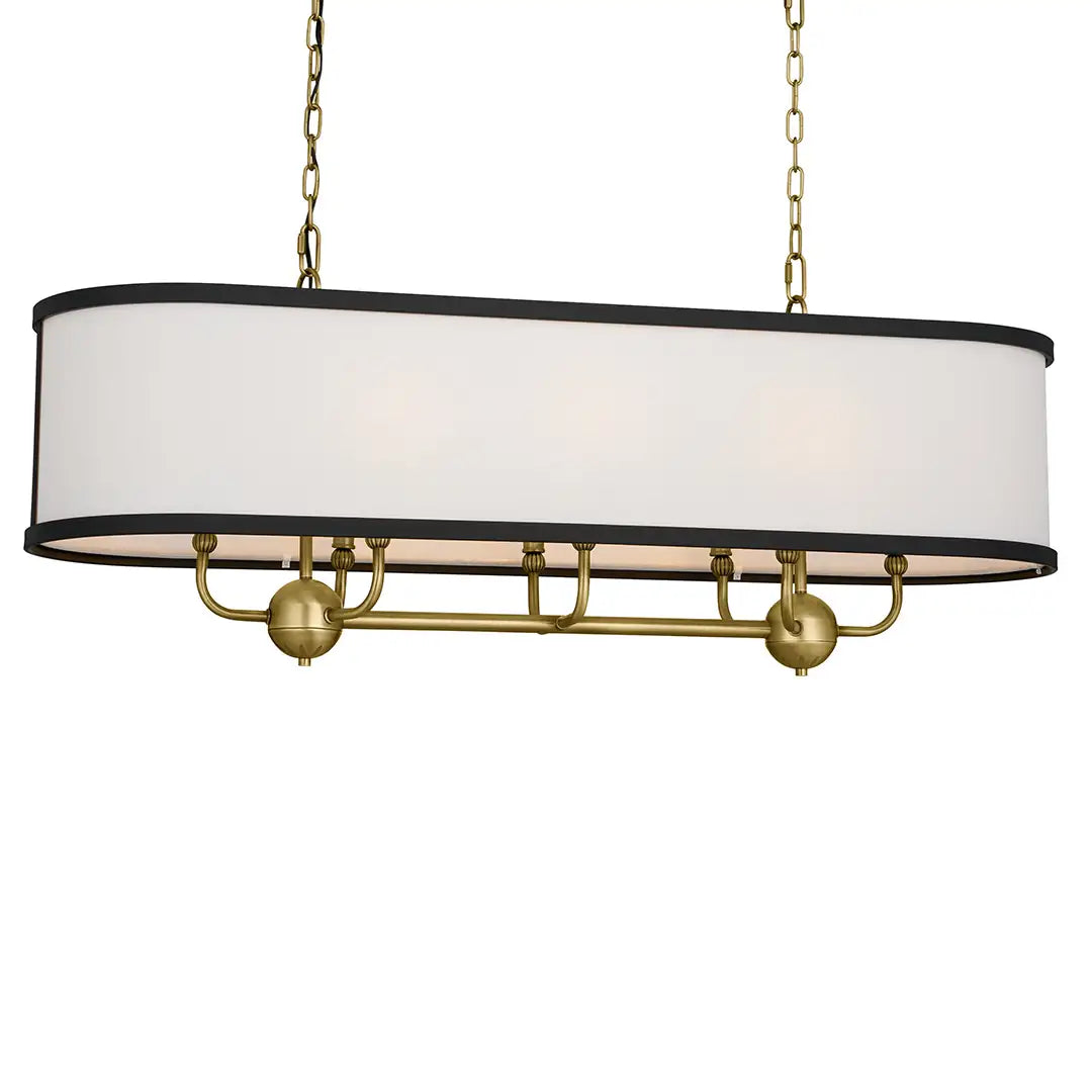 KICHLER, HEDDLE CHANDELIER, LINEAR LIGHT