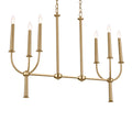 KICHLER, FLORENCE CHANDELIER, LINEAR LIGHT
