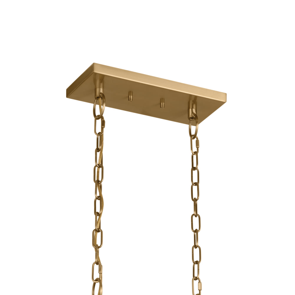 KICHLER, FLORENCE CHANDELIER, LINEAR LIGHT