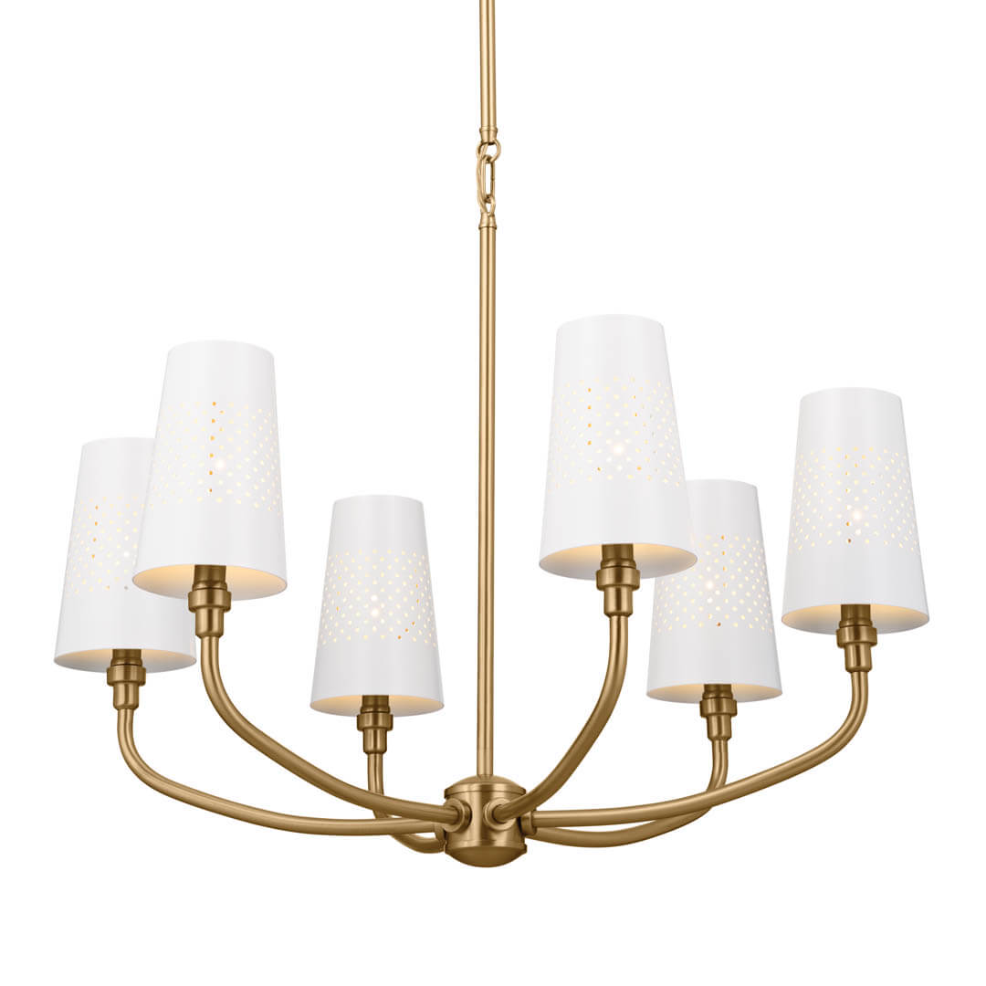KICHLER, ADEENA CHANDELIER, LINEAR LIGHT