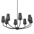 KICHLER, ADEENA CHANDELIER, LINEAR LIGHT