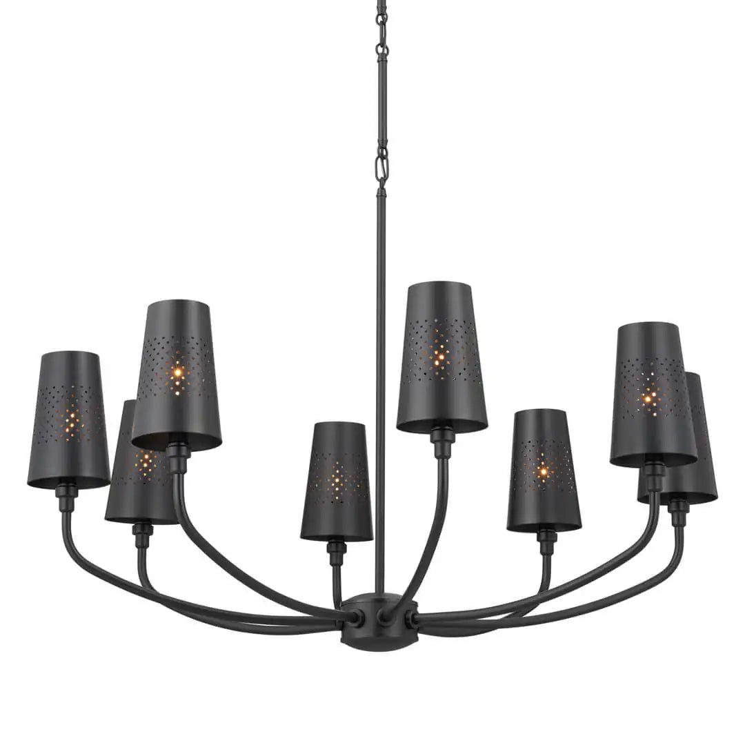 KICHLER, ADEENA CHANDELIER, LINEAR LIGHT
