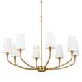 KICHLER, ADEENA CHANDELIER, LINEAR LIGHT