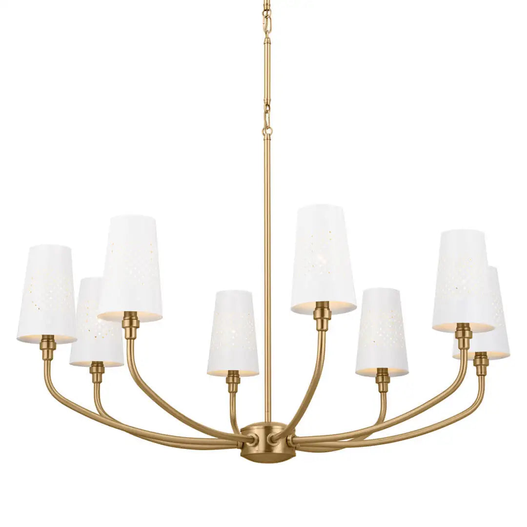KICHLER, ADEENA CHANDELIER, LINEAR LIGHT