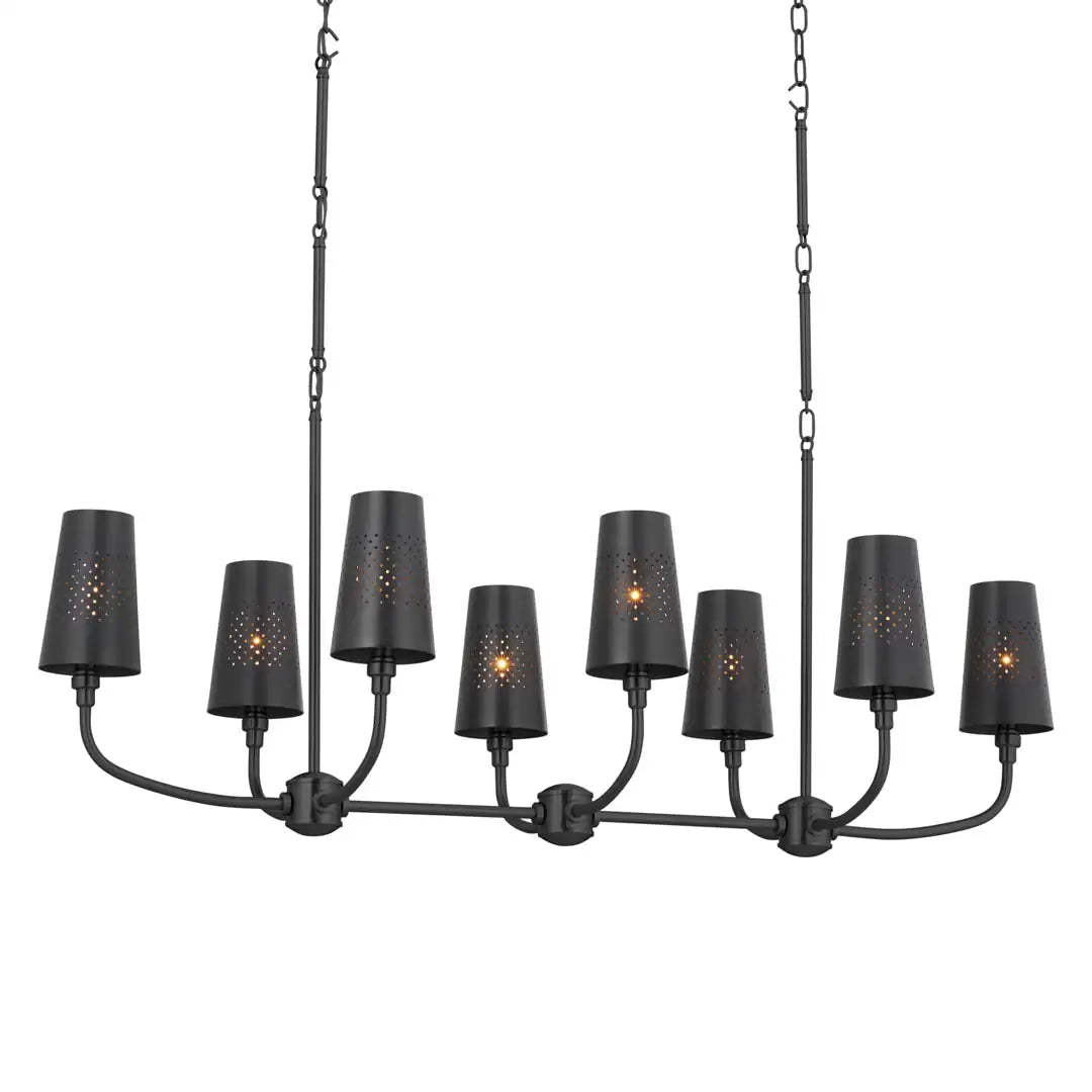 KICHLER, ADEENA CHANDELIER, LINEAR LIGHT
