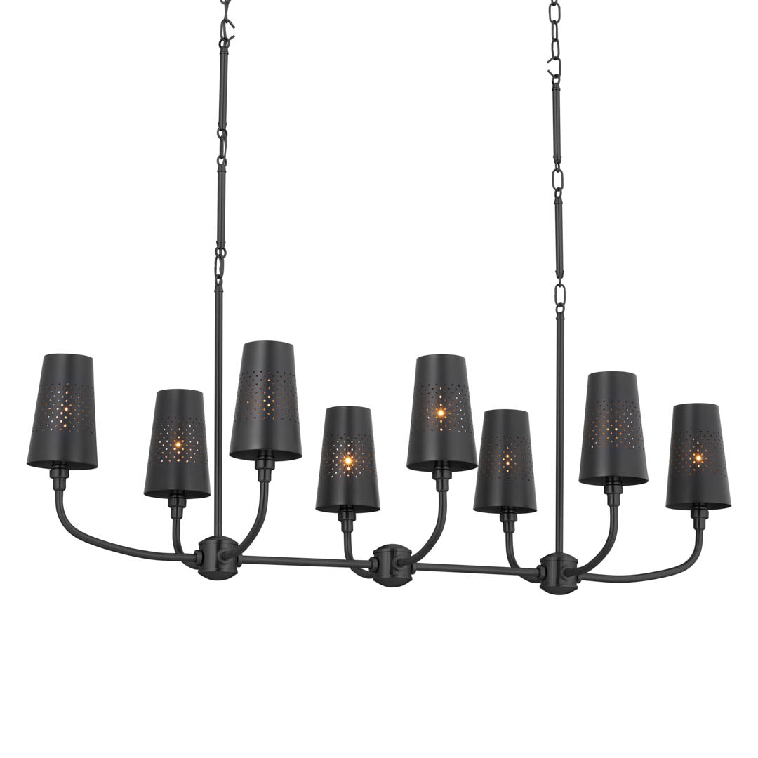 KICHLER, ADEENA CHANDELIER, LINEAR LIGHT