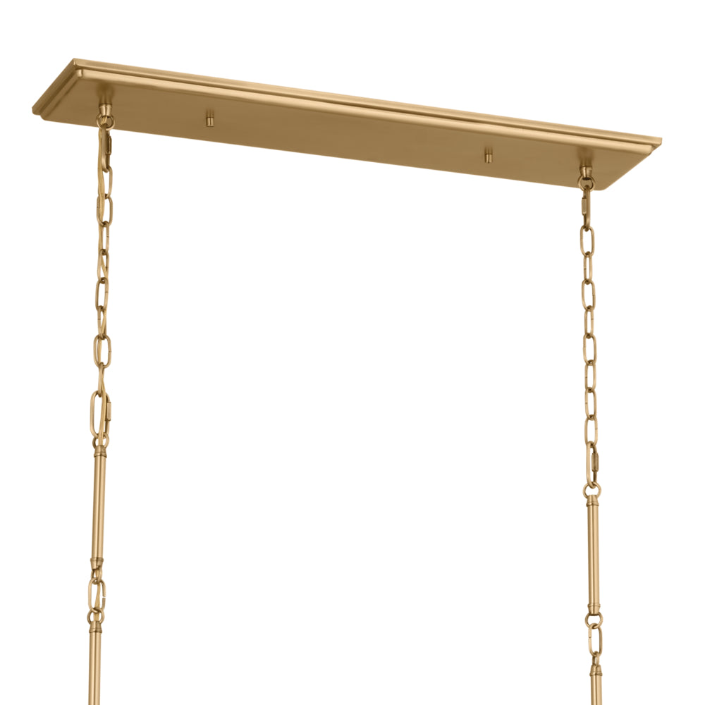KICHLER, ADEENA CHANDELIER, LINEAR LIGHT