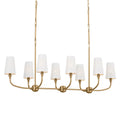 KICHLER, ADEENA CHANDELIER, LINEAR LIGHT
