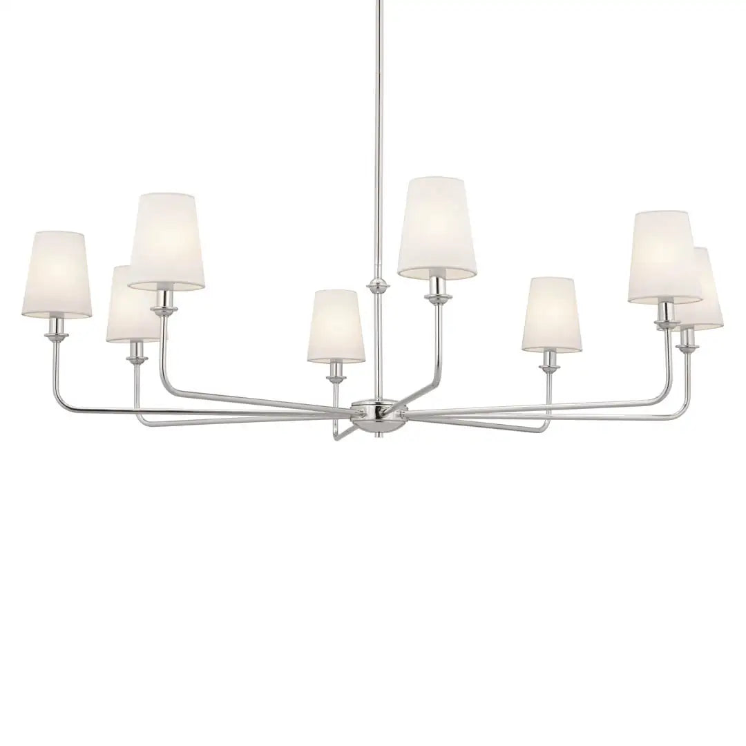 KICHLER, PALLAS CHANDELIER, CHANDELIER LIGHT