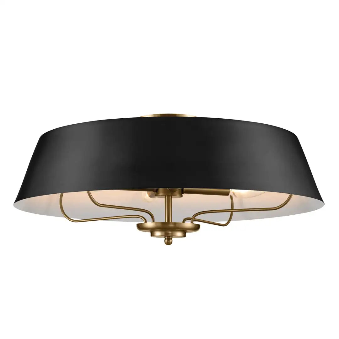 KICHLER, LUELLA PENDANTS, SEMI FLUSH MOUNT LIGHT