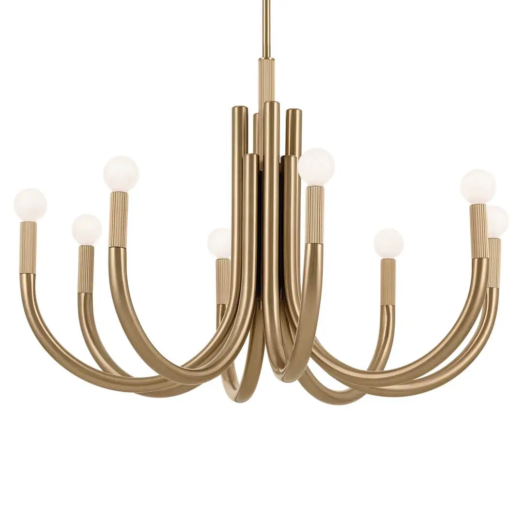 KICHLER, ODENSA CHANDELIER, PENDANT LIGHT