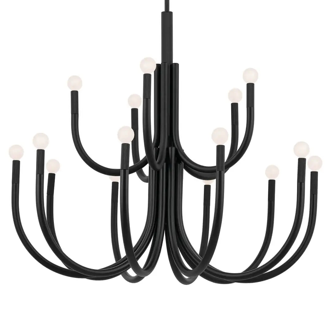 KICHLER, ODENSA CHANDELIER, PENDANT LIGHT