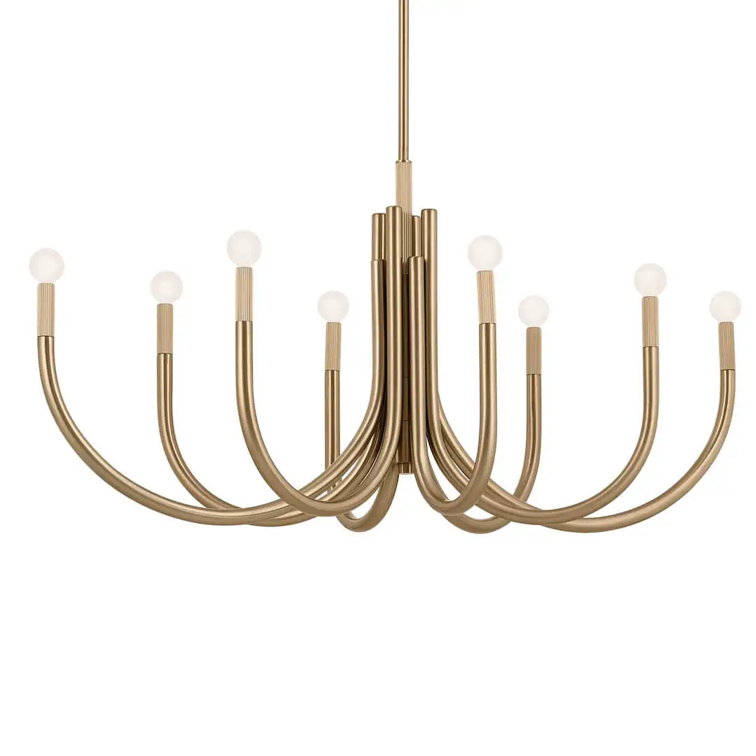 KICHLER, ODENSA CHANDELIER, PENDANT LIGHT