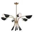 KICHLER, ARCUS CHANDELIER, CHANDELIER LIGHT