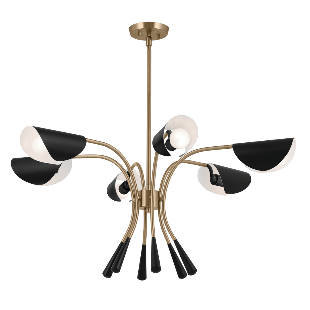 KICHLER, ARCUS CHANDELIER, CHANDELIER LIGHT