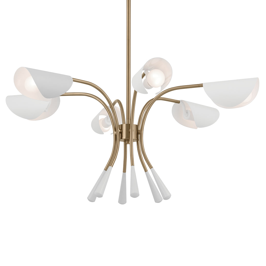 KICHLER, ARCUS CHANDELIER, CHANDELIER LIGHT