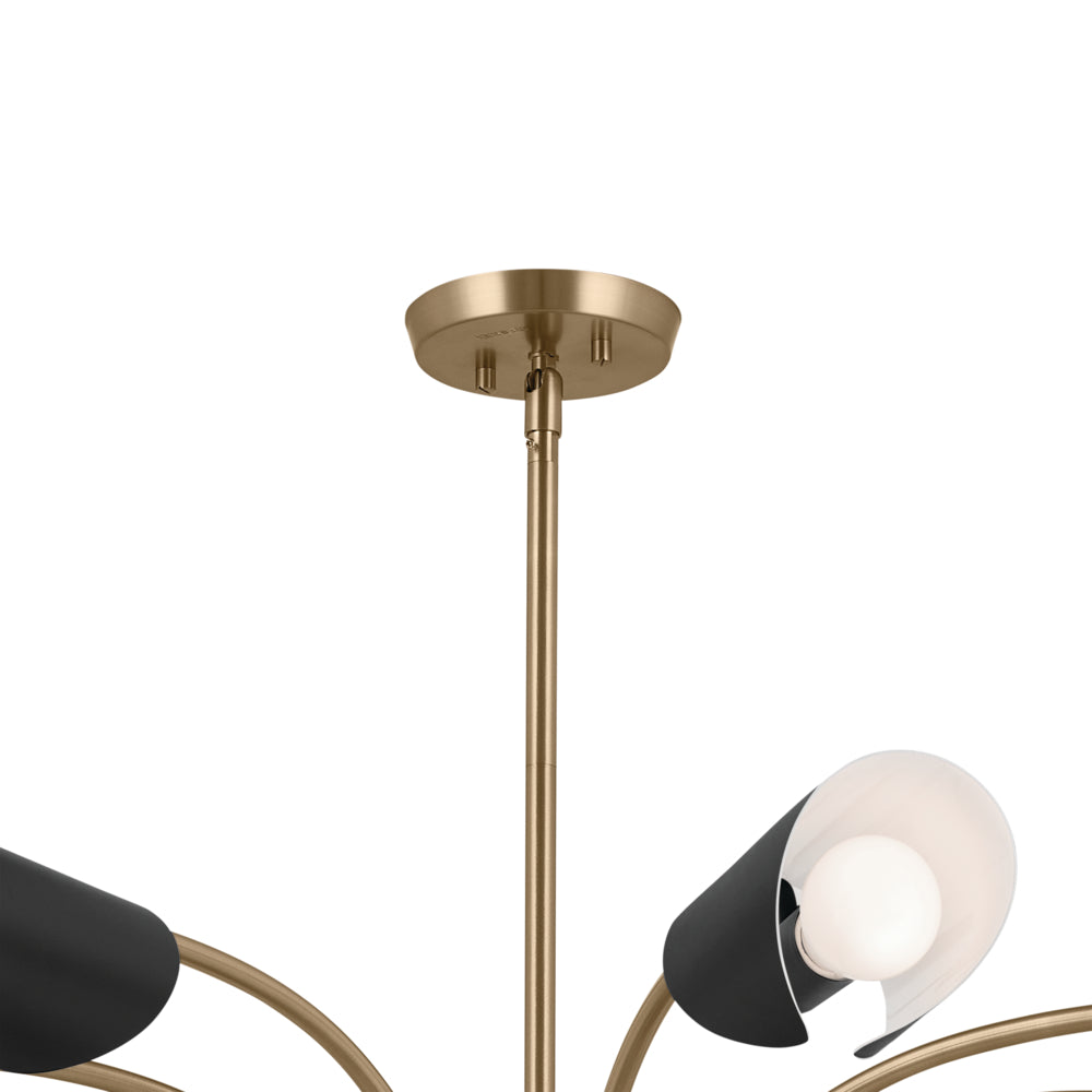 KICHLER, ARCUS CHANDELIER, CHANDELIER LIGHT