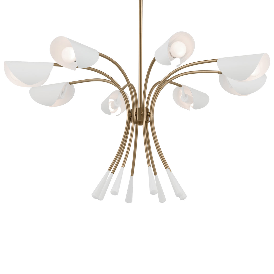 KICHLER, ARCUS CHANDELIER, CHANDELIER LIGHT