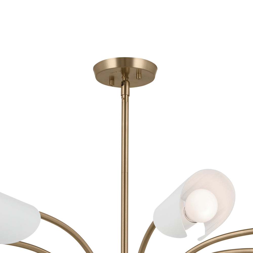 KICHLER, ARCUS CHANDELIER, CHANDELIER LIGHT