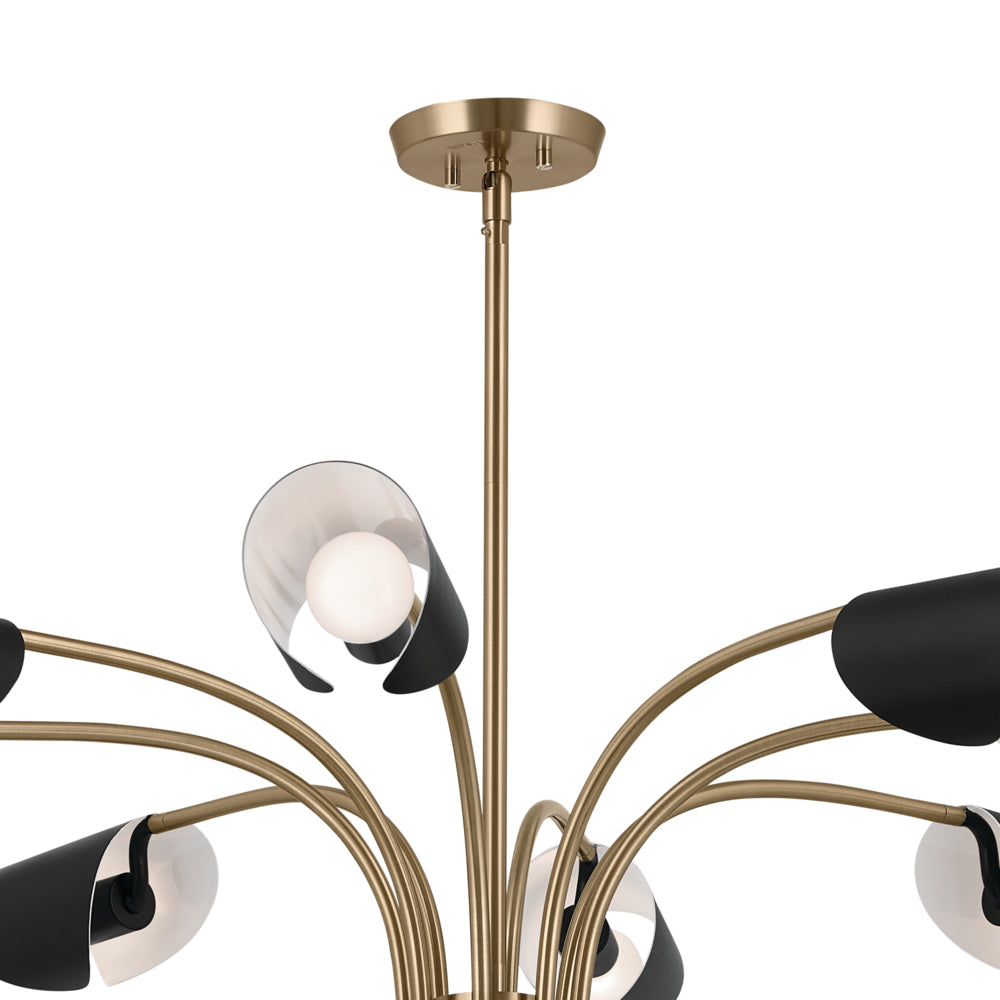 KICHLER, ARCUS CHANDELIER, CHANDELIER LIGHT
