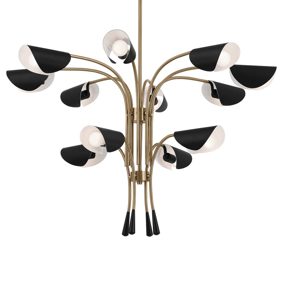 KICHLER, ARCUS CHANDELIER, CHANDELIER LIGHT
